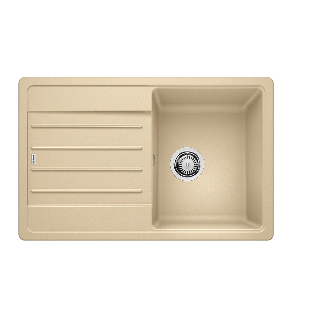 Chiuveta bucatarie, Blanco LEGRA 45 S Chiuveta Silgranit sampanie, 78 x 50 x 19 cm, sifon cu ventil inclus, fara excentric