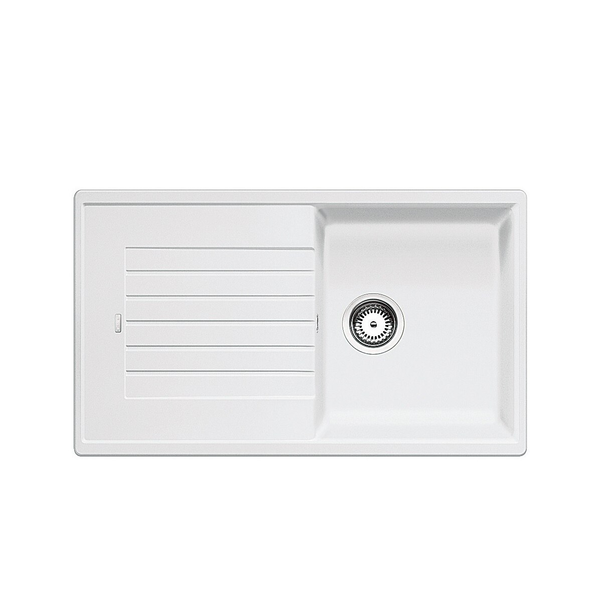 Chiuveta bucatarie, Blanco LEGRA 45 S Chiuveta Silgranit antracit, 78 x 50 x 19 cm, sifon cu ventil inclus, fara excentric