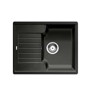 Chiuveta bucatarie, Blanco ZIA 40 S Chiuveta Silgranit antracit, 61.5 x 50 x 19 cm, sifon cu ventil inclus, fara excentric Chiuveta bucatarie, Blanco ZIA 40 S Chiuveta Silgranit antracit, 61.5 x 50 x 19 cm, sifon cu ventil inclus, fara excentric