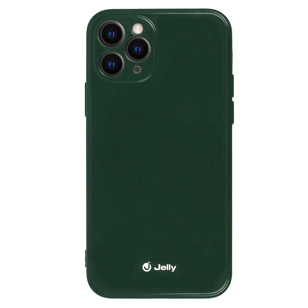 Husa iPhone 11 Pro, Jelly Case, Verde Inchis