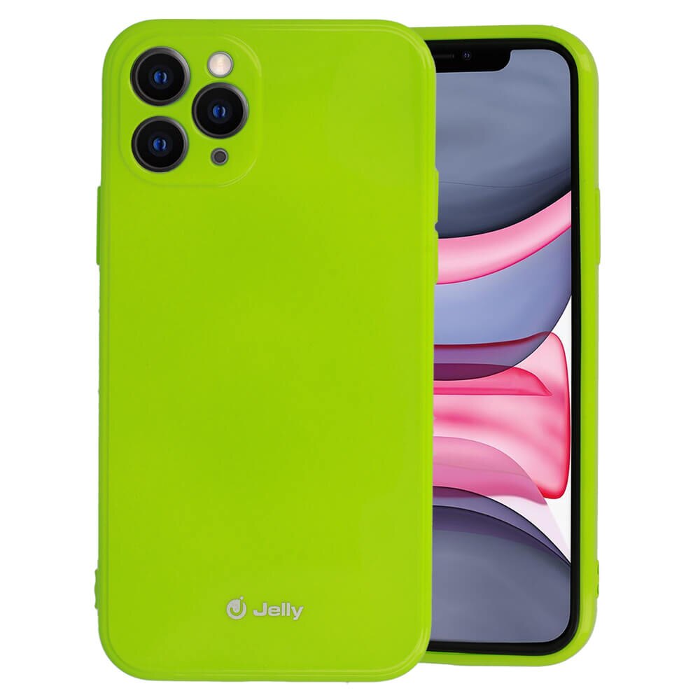 Husa iPhone 11 Pro, Jelly Case, Lime