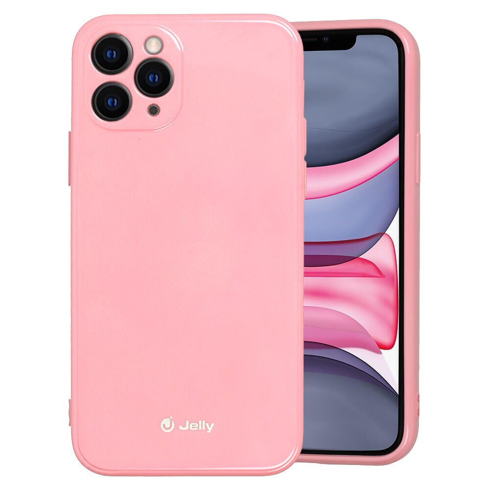Husa iPhone 11 Pro, Jelly Case, Roz