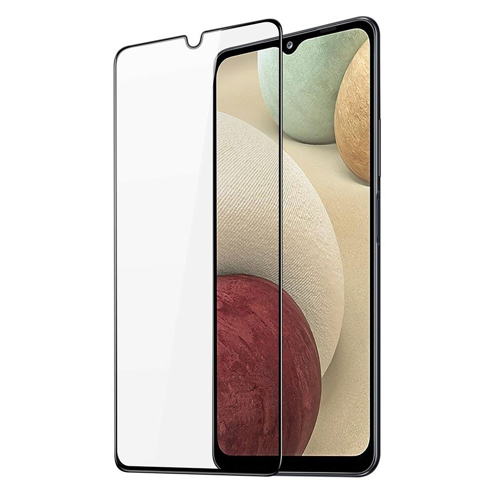 Folie de Protectie Dux Ducis 9D pentru Samsung Galaxy A12, Sticla Temperata, Case Friendly, Negru