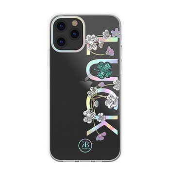 Husa iPhone 12 Pro Max Kingxbar Lucky Series Crystals Luck Transparenta Husa iPhone 12 Pro Max Kingxbar Lucky Series Crystals Luck Transparenta