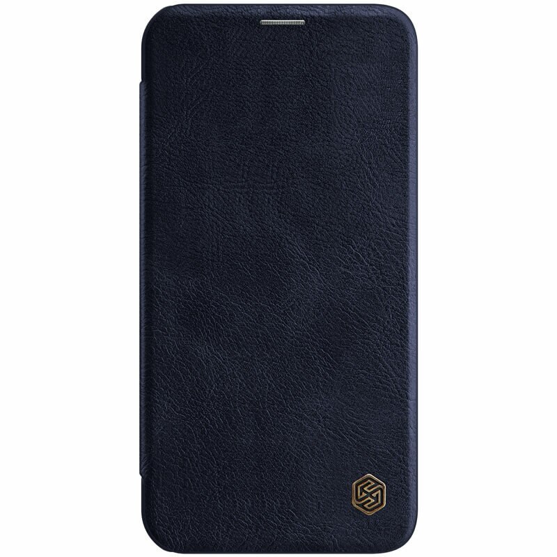Husa iPhone 12 Mini Nillkin Flip Case Qin Navy