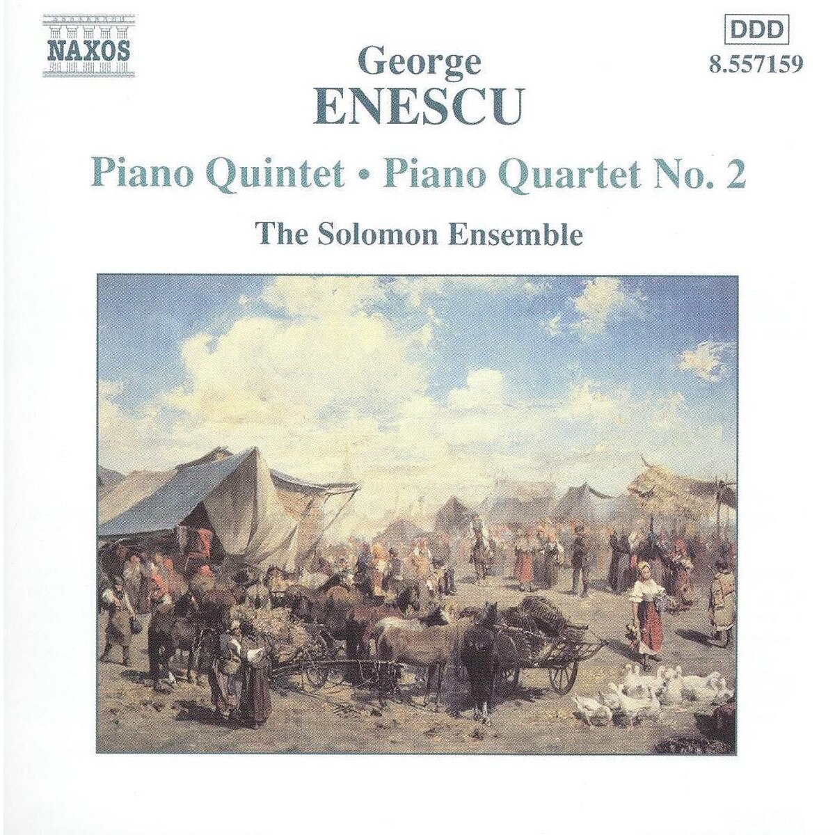 George Enescu - Enescu: Piano Quintet & Piano Quartet No. 2 - CD