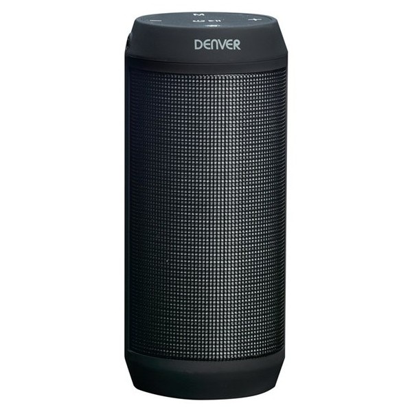 Boxa portabila Denver BTL-62, cu efecte luminoase, Bluetooth, AUX, negru