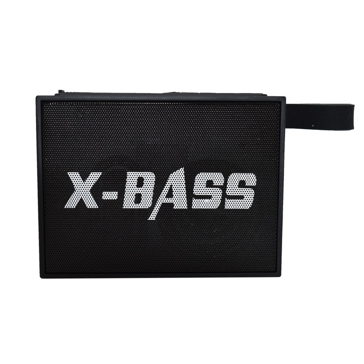 Boxa portabila elSales NS-S50S cu Bluetooth, USB , MicroSD, Radio FM, panou solar, lanterna, tehnologie X-BASS, negru