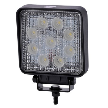 Proiector cu LED KAMAR, din metal, patrat, 27W, 12/24V, 2200 lm, 6500K, 108 x 108mm Proiector cu LED KAMAR, din metal, patrat, 27W, 12/24V, 2200 lm, 6500K, 108 x 108mm