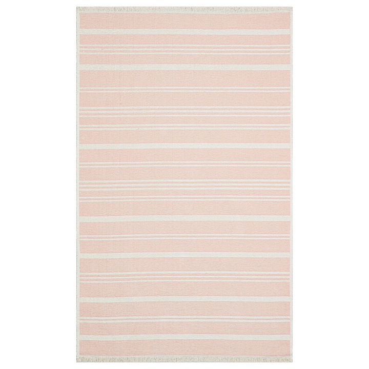 Covor Maze Home MONDO, Reversibil, Soft Pink, 120 x 180 cm