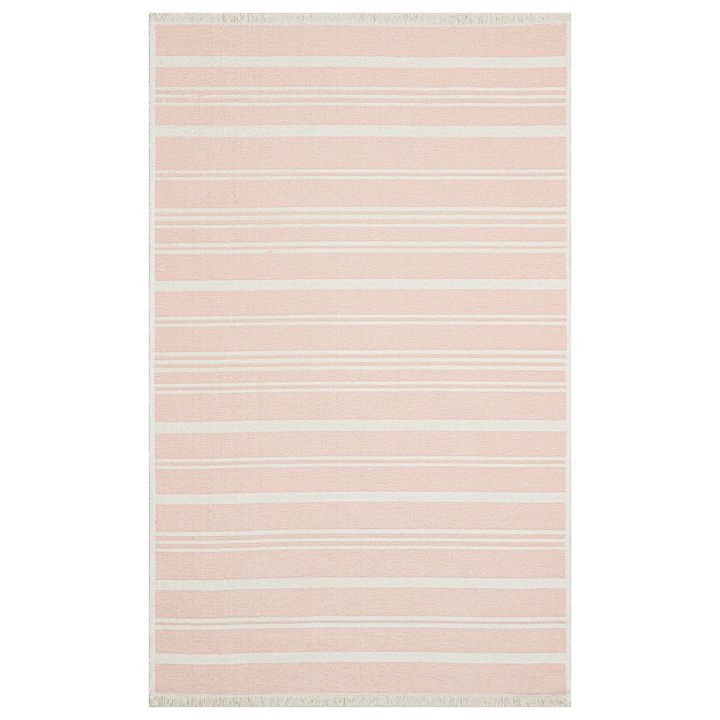 Maze Home MONDO szőnyeg, megfordítható, lágy rózsaszín, 160 x 230 cm