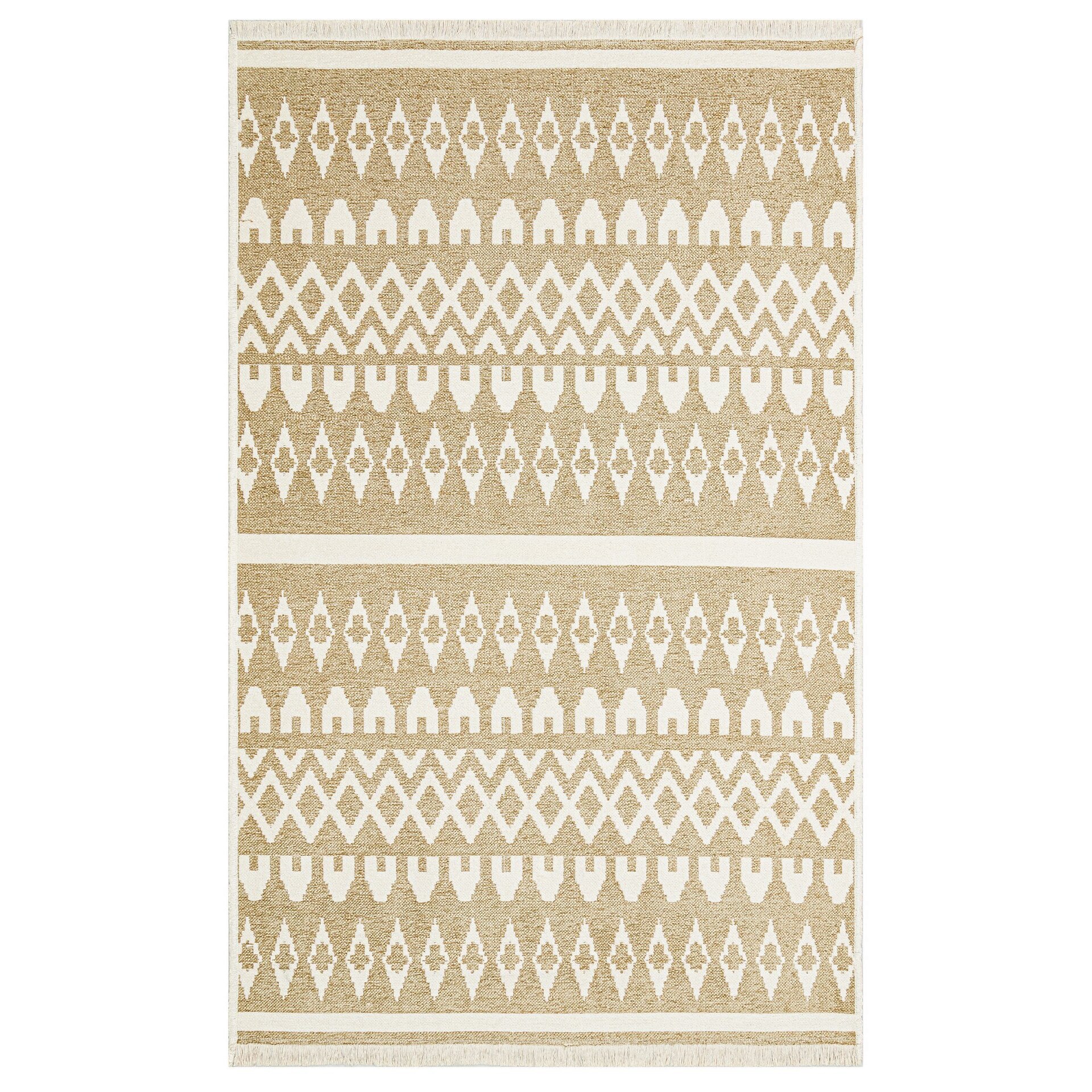 Covor Maze Home MONDO, Reversibil, Cream Beige 03 , 160 x 230 cm