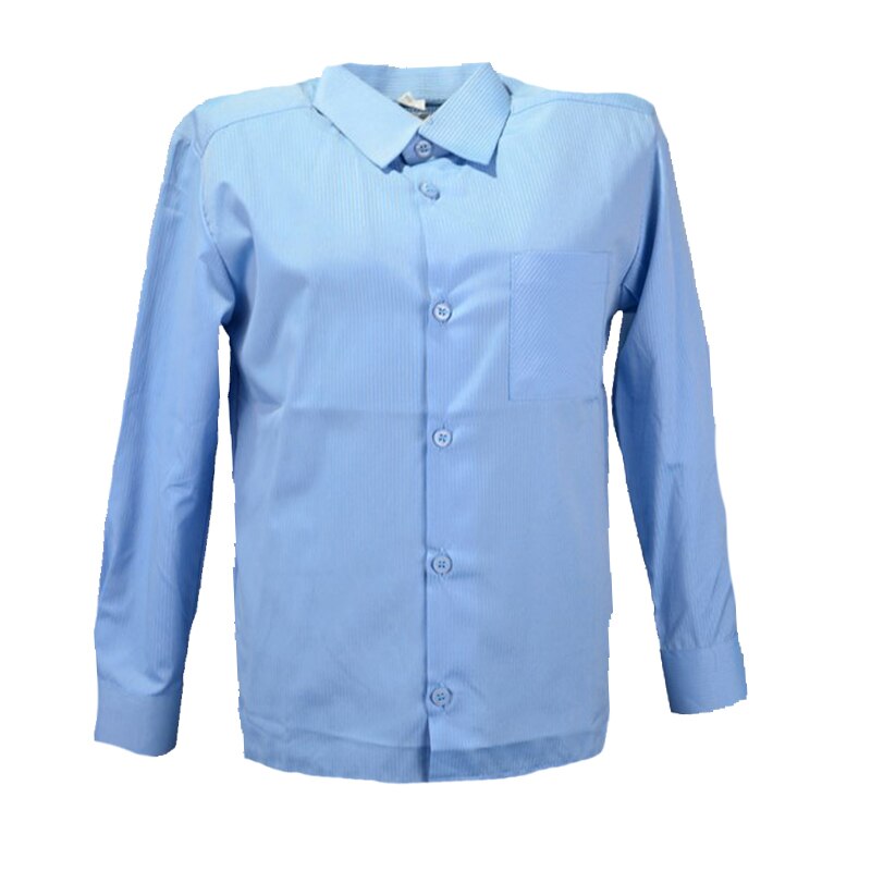 Camasa cu maneca lunga pentru baieti Mini Junior KSL-104C, Albastru, 122 cm