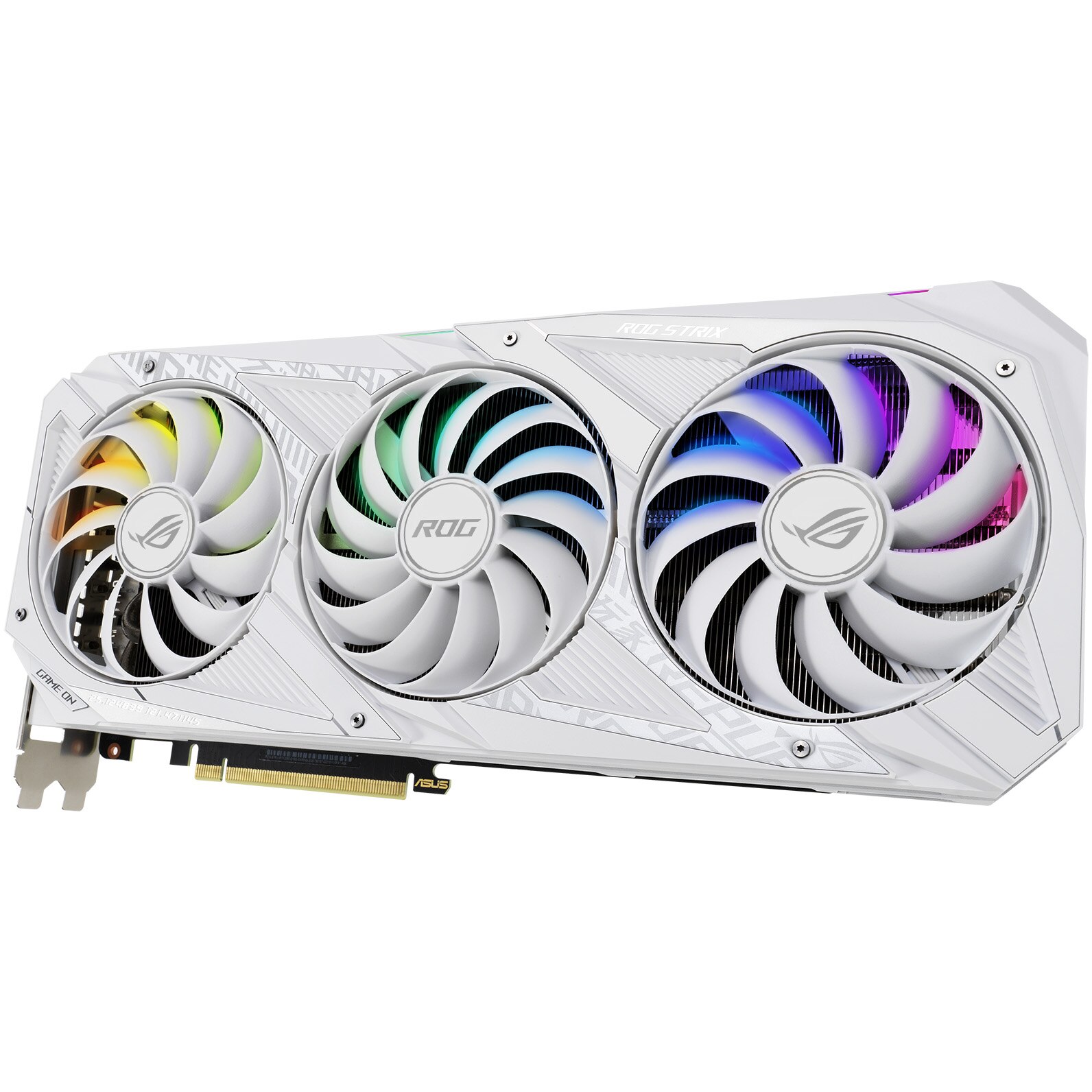 Placa video ASUS ROG Strix GeForce® RTX™ 3090 OC White Edition