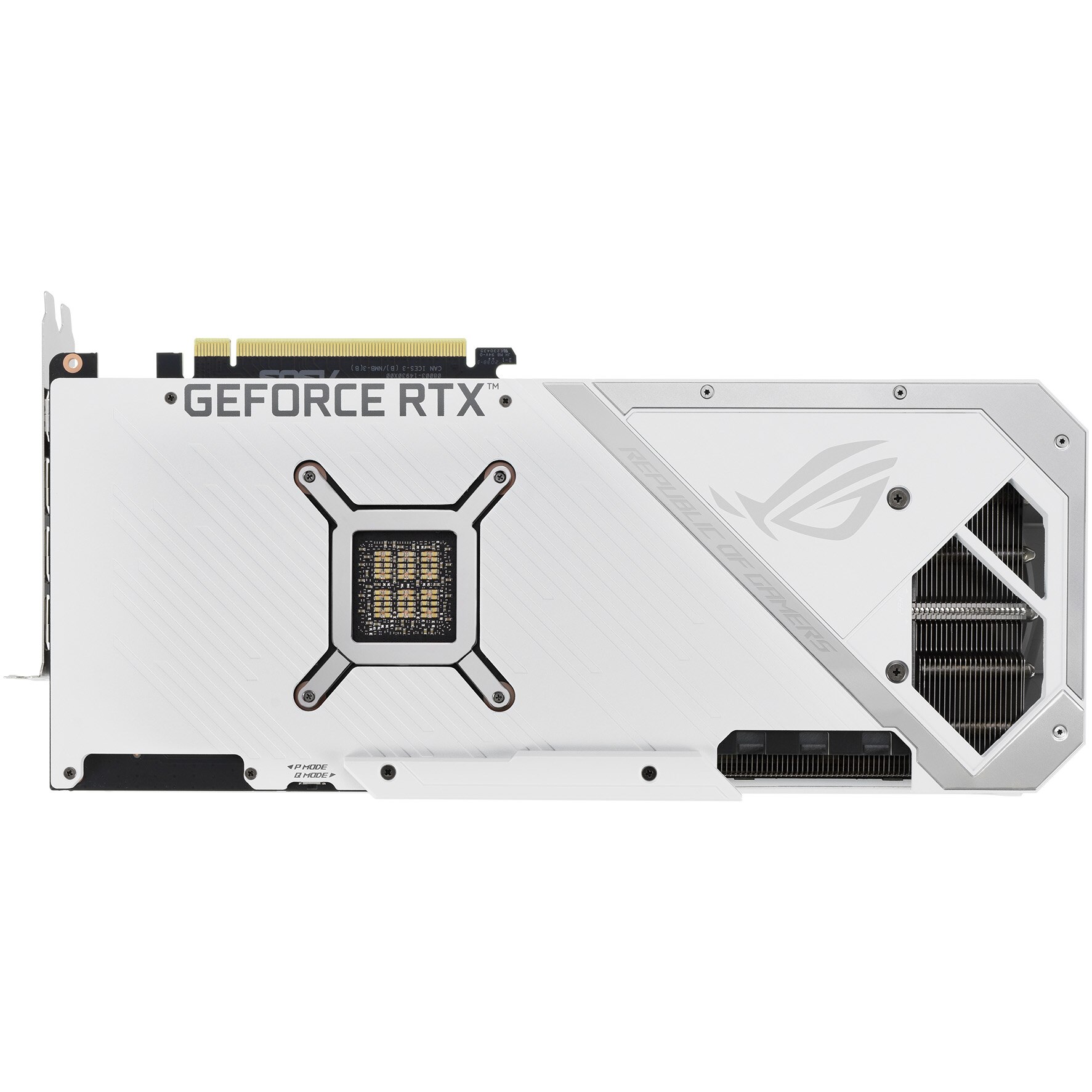 Placa video ASUS ROG Strix GeForce® RTX™ 3080 OC White Edition