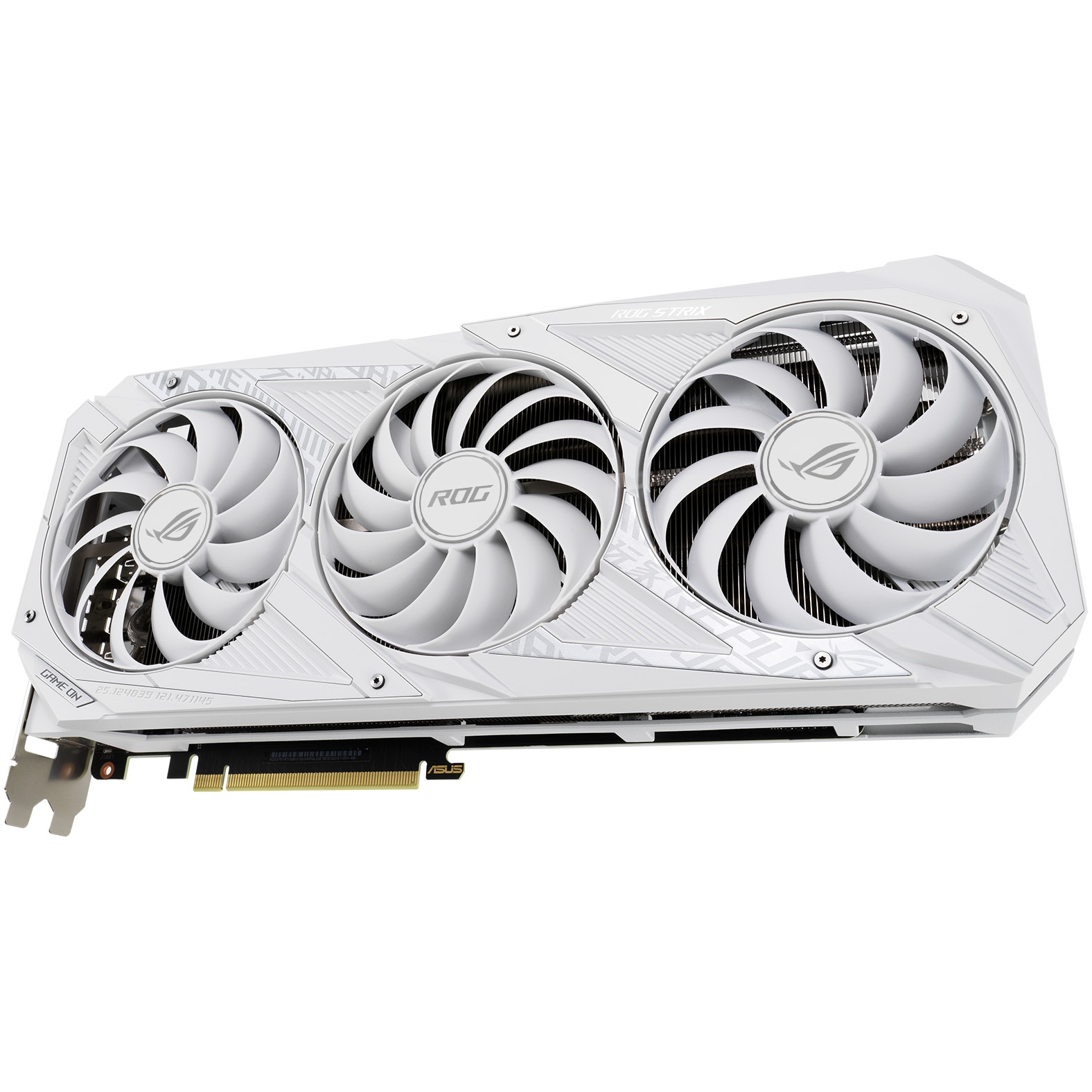 Видео карта ASUS ROG Strix GeForce® RTX™ 3080 OC White Edition, 10GB ...