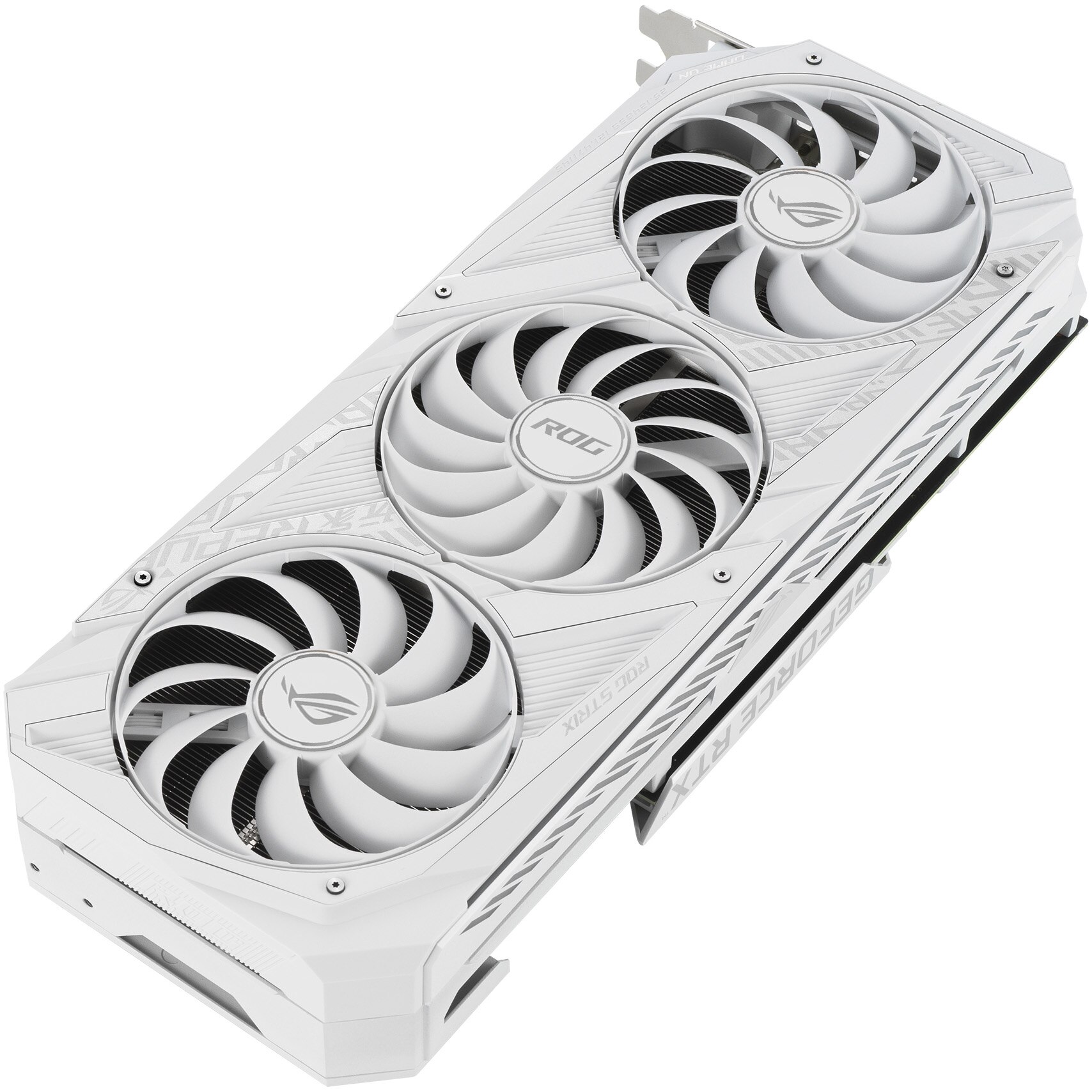 Видео карта ASUS ROG Strix GeForce® RTX™ 3080 OC White Edition, 10GB ...