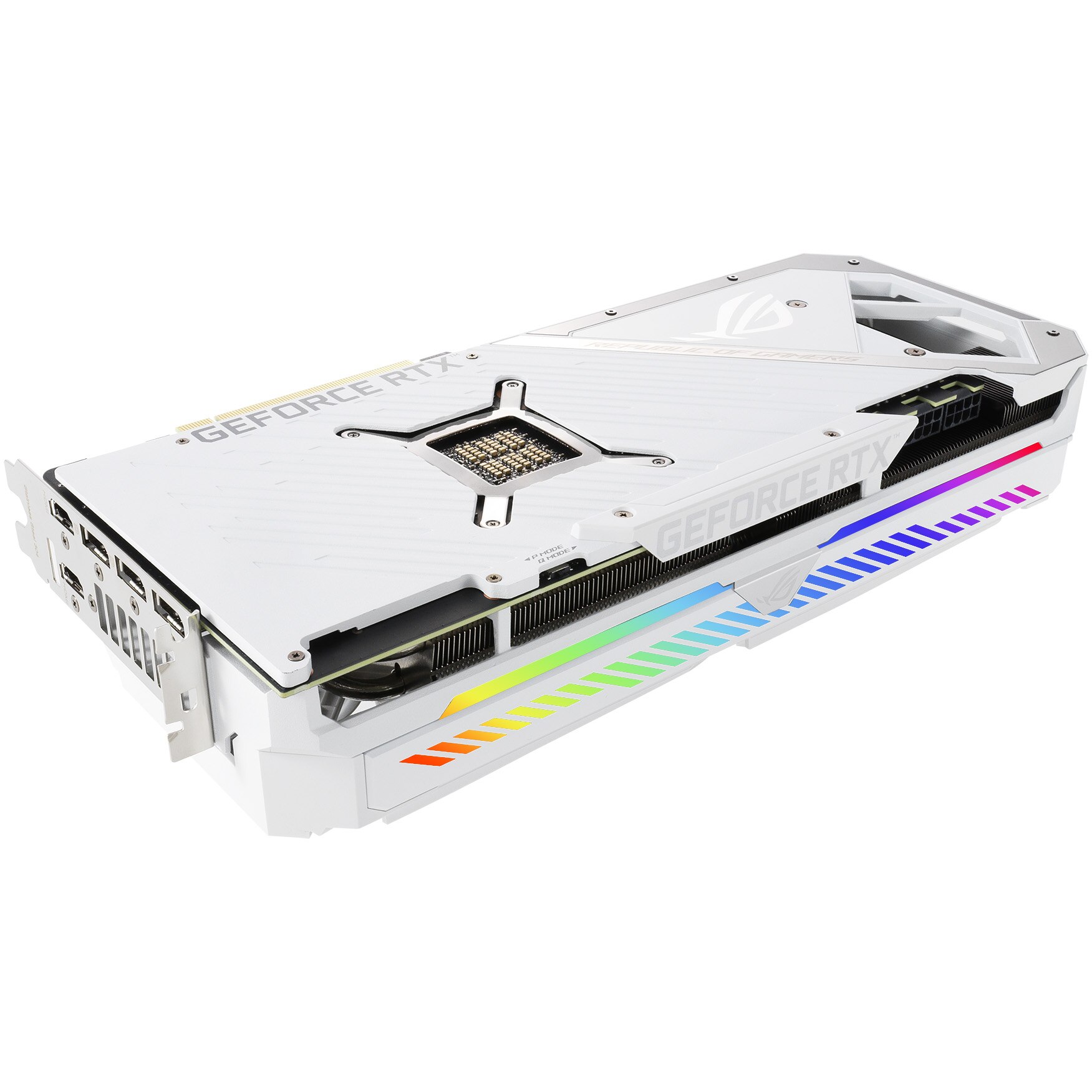 Placa video ASUS ROG Strix GeForce® RTX™ 3080 OC White Edition