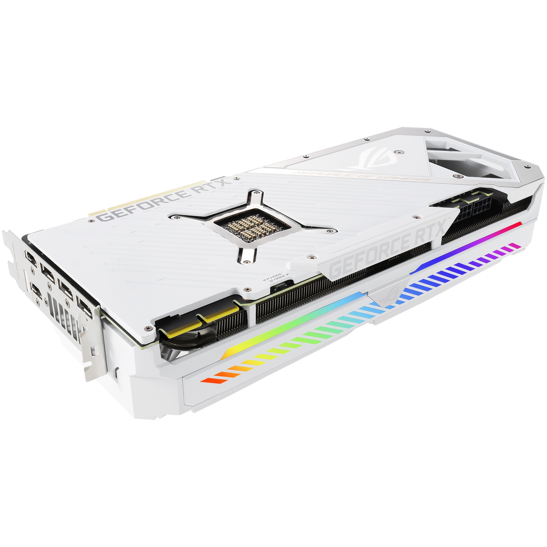 Placa video ASUS ROG Strix GeForce® RTX™ 3090 OC White Edition