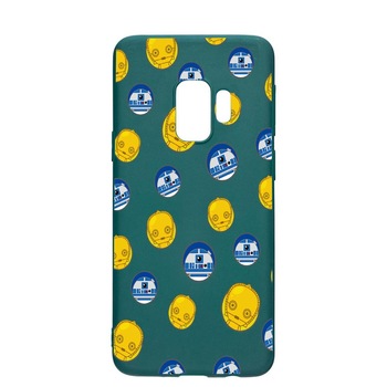 Husa Samsung Galaxy S9, Star Wars Droids, rezistenta la uzura, anti-alunecare, din silicon Premium, ForestGreen, FG422 Husa Samsung Galaxy S9, Star Wars Droids, rezistenta la uzura, anti-alunecare, din silicon Premium, ForestGreen, FG422
