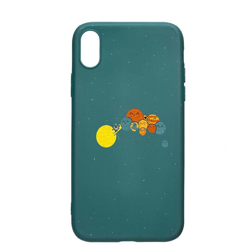 Husa Xiaomi Redmi 9A, Universe, Selfie, rezistenta la uzura, anti-alunecare, din silicon Premium, ForestGreen, FG469