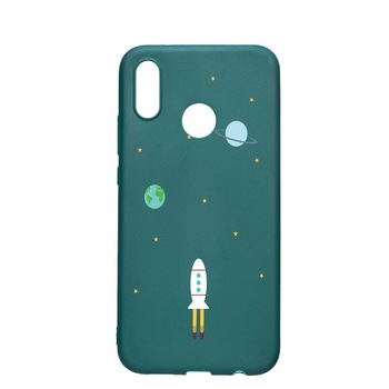 Husa Samsung Galaxy A40, Universe, spacecraft, rezistenta la uzura, anti-alunecare, din silicon Premium, ForestGreen, FG471 Husa Samsung Galaxy A40, Universe, spacecraft, rezistenta la uzura, anti-alunecare, din silicon Premium, ForestGreen, FG471