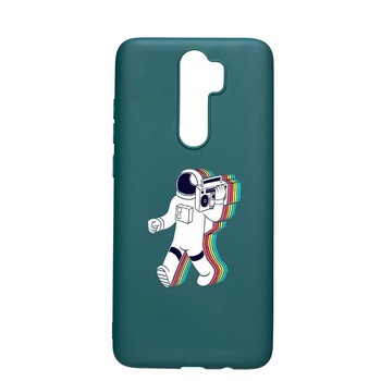 Husa Xiaomi Redmi Note 8 Pro, Universe Walk on the Moon, rezistenta la uzura, anti-alunecare, din silicon Premium, ForestGreen, FG467 Husa Xiaomi Redmi Note 8 Pro, Universe Walk on the Moon, rezistenta la uzura, anti-alunecare, din silicon Premium, ForestGreen, FG467