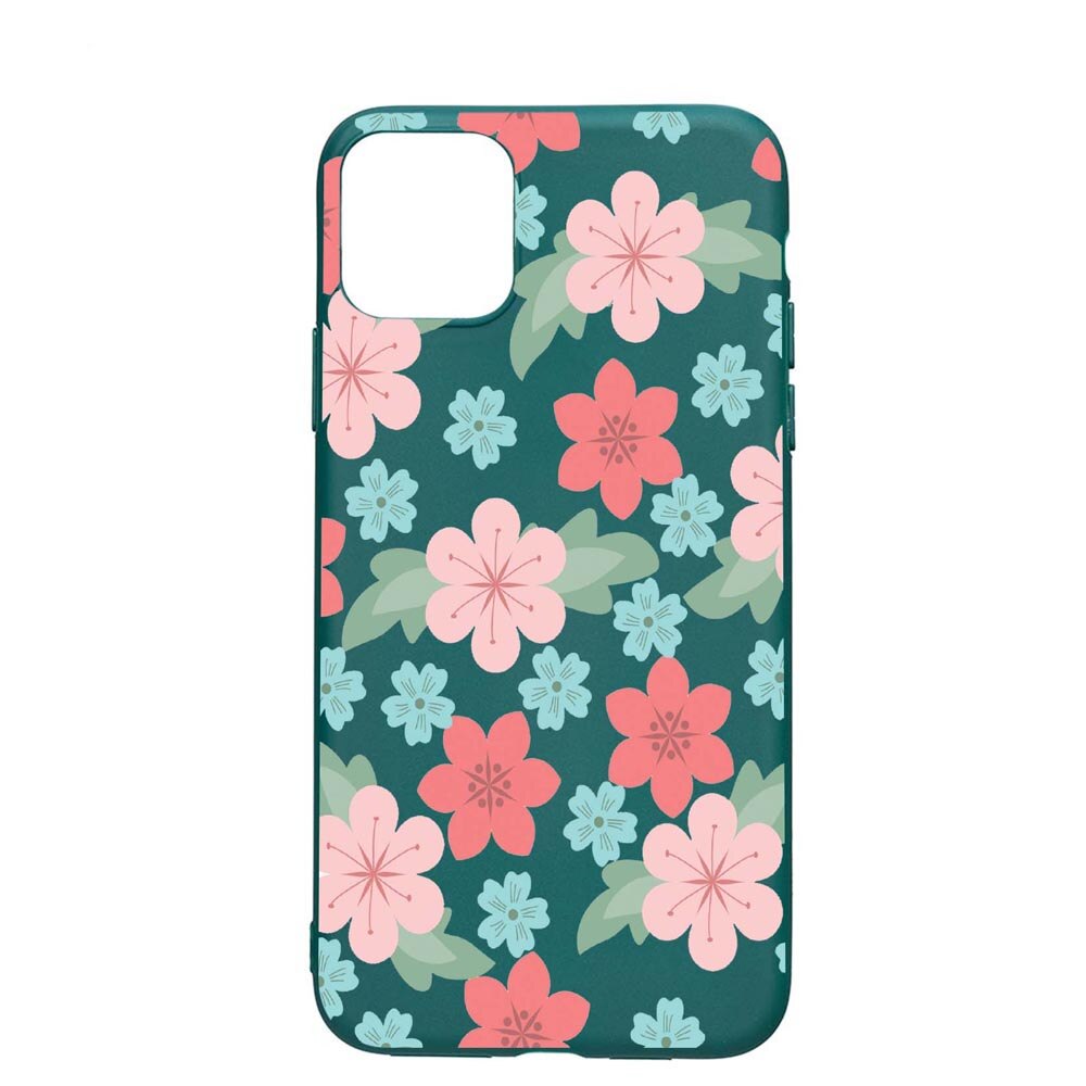 Husa Samsung Galaxy Note 10 Lite / Galaxy A81, Flowers - Pastel colors, rezistenta la uzura, anti-alunecare, din silicon Premium, ForestGreen, FG515