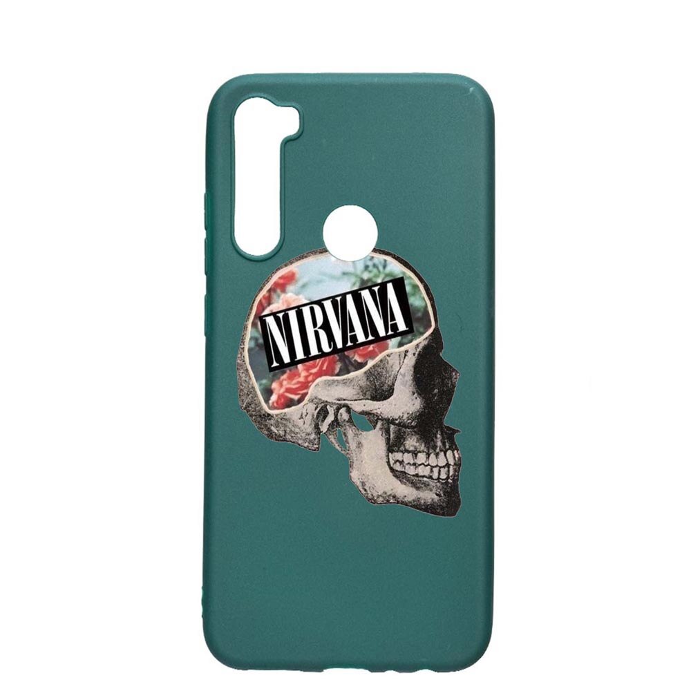 Husa Xiaomi Redmi Note 8, Nirvana, rezistenta la uzura, anti-alunecare, din silicon Premium, ForestGreen, FG535