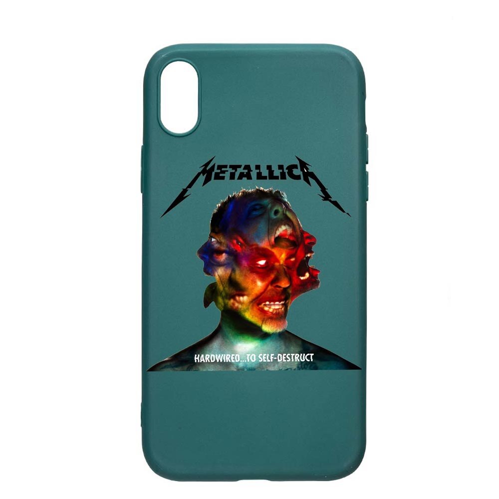 Husa Xiaomi Redmi 9A, Metallica, rezistenta la uzura, anti-alunecare, din silicon Premium, ForestGreen, FG545