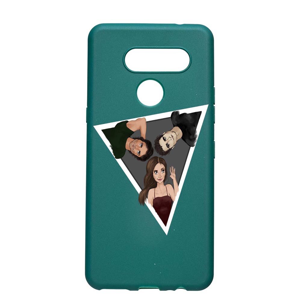 Husa LG K50s, Vampire Diaries, rezistenta la uzura, anti-alunecare, din silicon Premium, ForestGreen, FG577