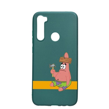 Husa Xiaomi Redmi Note 8, Spongebob - Patrick Star, rezistenta la uzura, anti-alunecare, din silicon Premium, ForestGreen, FG595 Husa Xiaomi Redmi Note 8, Spongebob - Patrick Star, rezistenta la uzura, anti-alunecare, din silicon Premium, ForestGreen, FG595