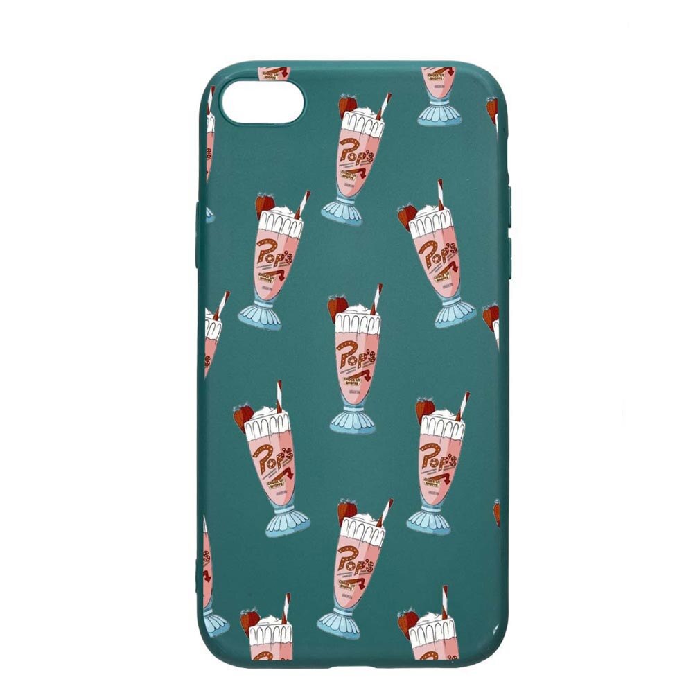 Husa Apple iPhone SE 2 / iPhone 8 / iPhone 7, Riverdale, rezistenta la uzura, anti-alunecare, din silicon Premium, ForestGreen, FG609