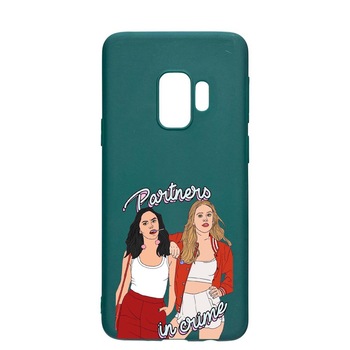 Husa Samsung Galaxy S9, Riverdale - Crime, rezistenta la uzura, anti-alunecare, din silicon Premium, ForestGreen, FG621 Husa Samsung Galaxy S9, Riverdale - Crime, rezistenta la uzura, anti-alunecare, din silicon Premium, ForestGreen, FG621