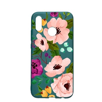 Husa Samsung Galaxy A40, Flowers, rezistenta la uzura, anti-alunecare, din silicon Premium, ForestGreen, FG629 Husa Samsung Galaxy A40, Flowers, rezistenta la uzura, anti-alunecare, din silicon Premium, ForestGreen, FG629