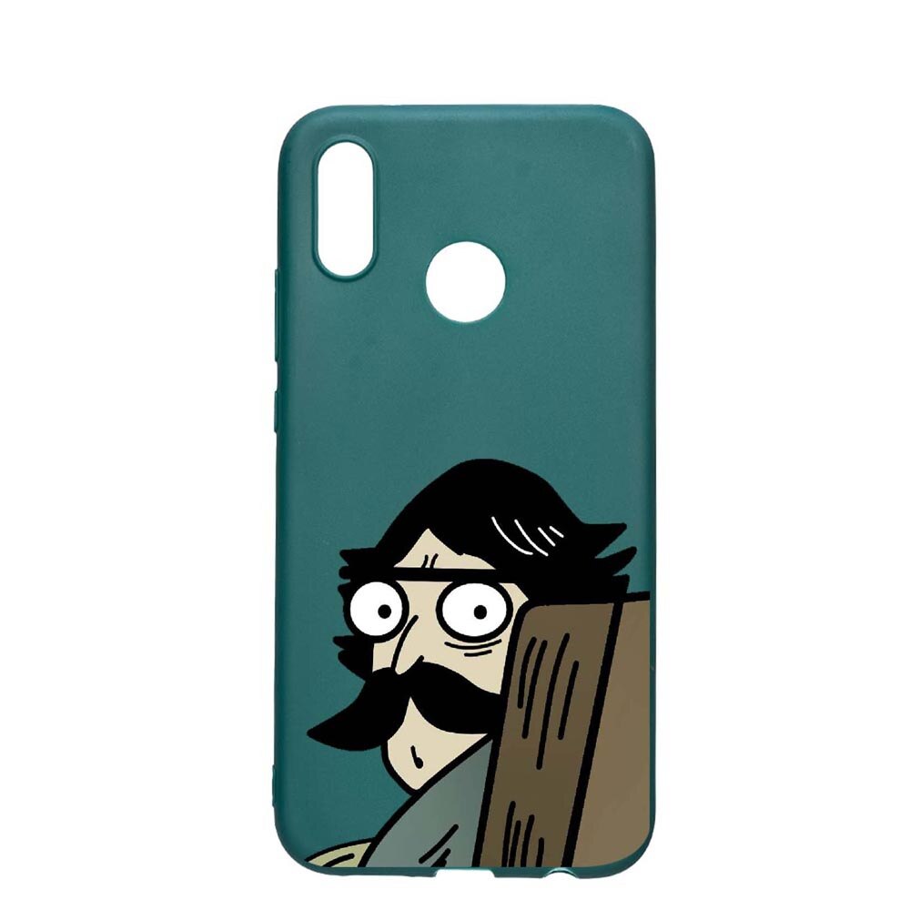 Husa Samsung Galaxy A20e, Meme, rezistenta la uzura, anti-alunecare, din silicon Premium, ForestGreen, FG653