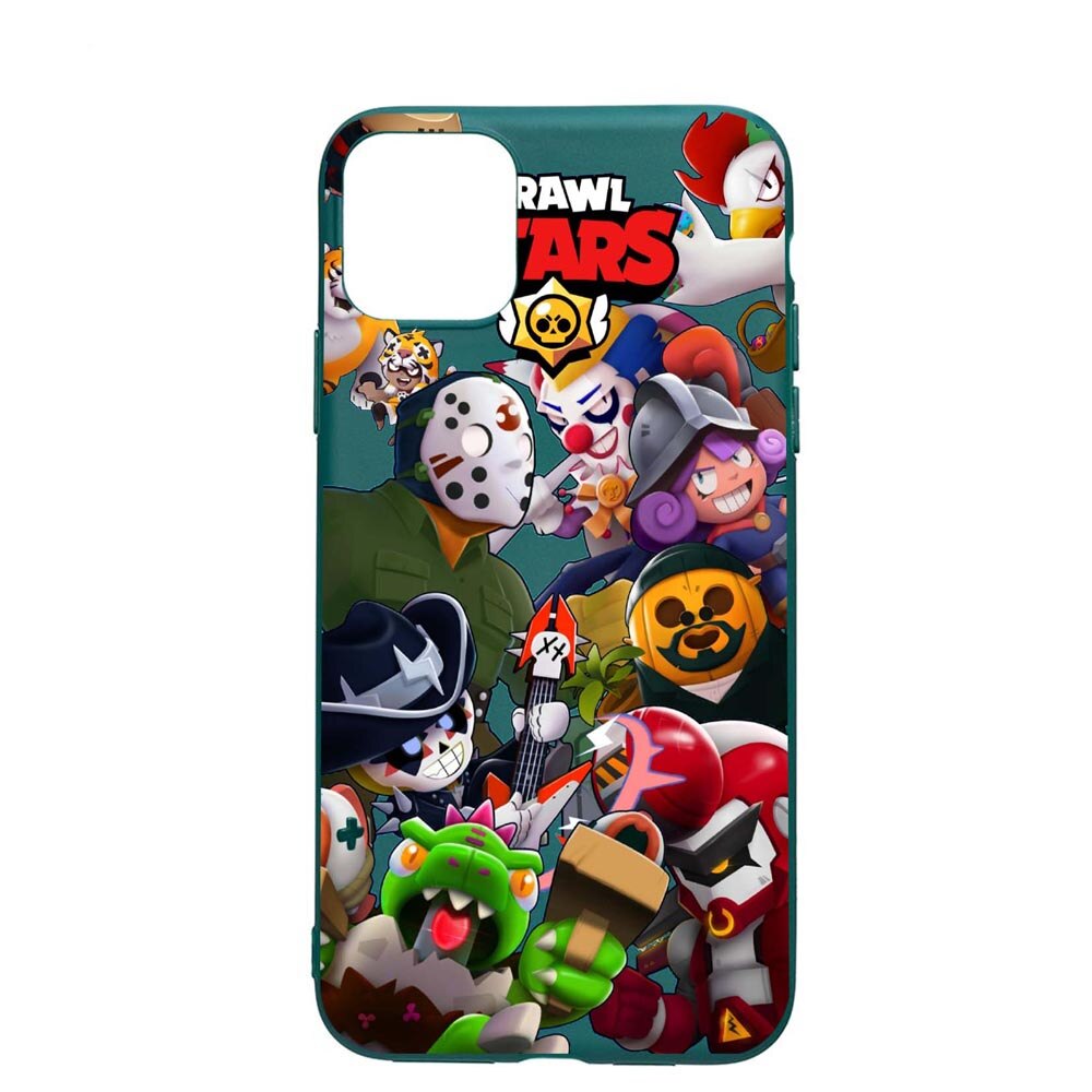 Husa Samsung Galaxy Note 10 Lite / Galaxy A81, Brawl Stars, rezistenta la uzura, anti-alunecare, din silicon Premium, ForestGreen, FG646