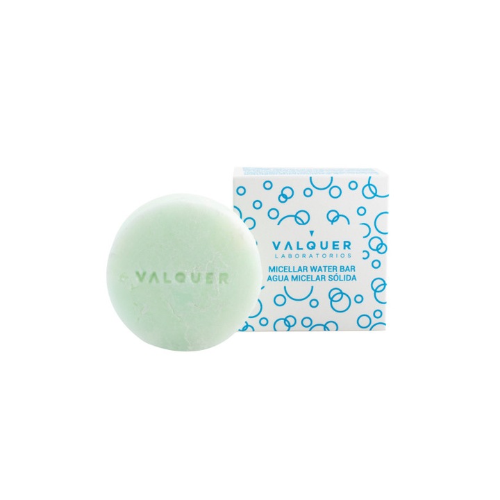 Szilárd micellás víz, Valquer Laboratorios, Tisztítás, Száraz bőr, 50 g