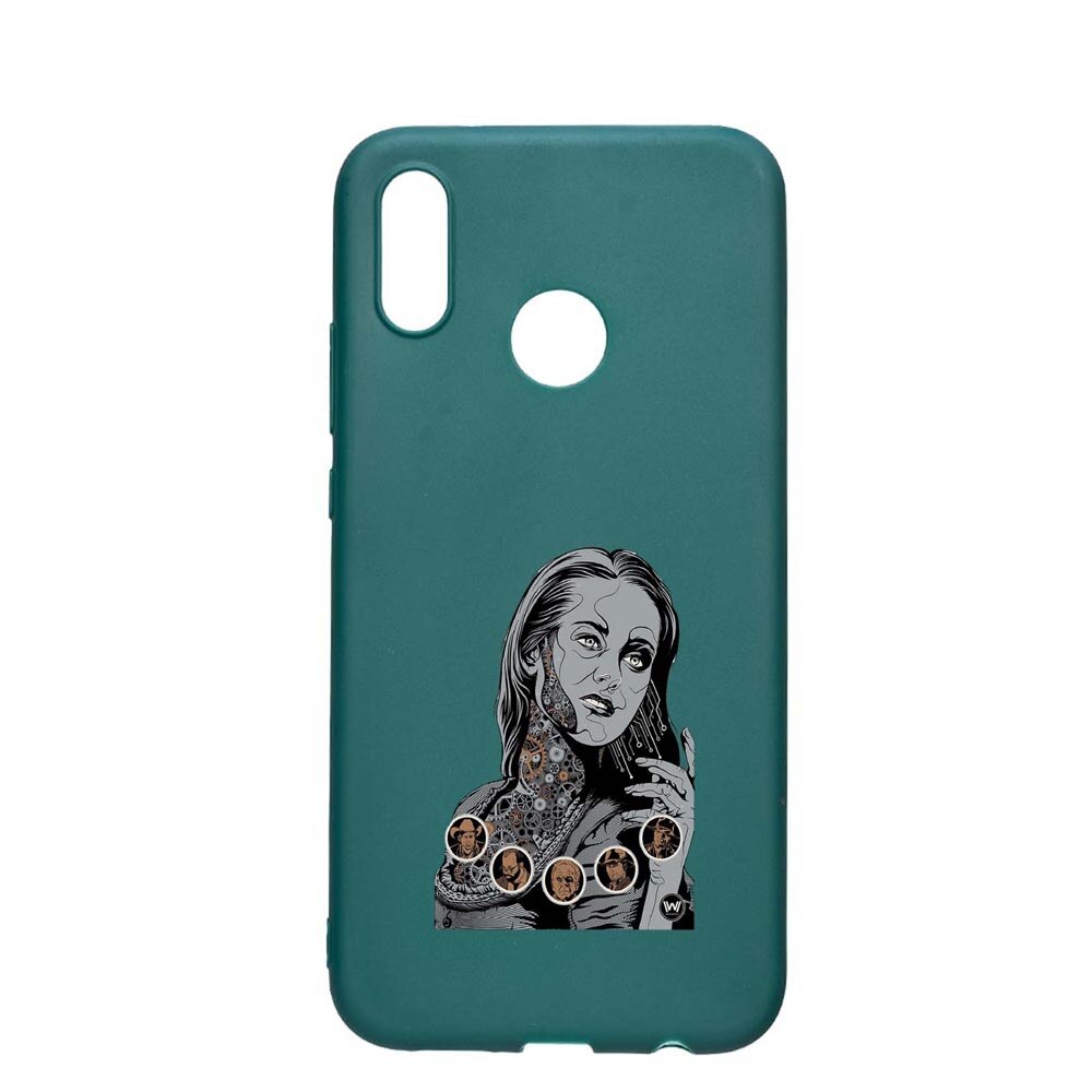 Husa Samsung Galaxy A50, Westworld, Movie, rezistenta la uzura, anti-alunecare, din silicon Premium, ForestGreen, FG680