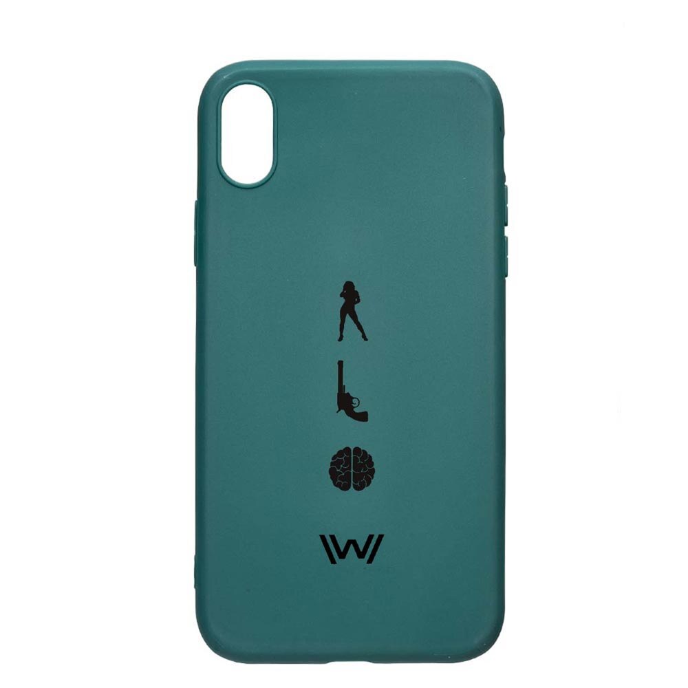 Husa Xiaomi Redmi 9A, Westworld, Movie, rezistenta la uzura, anti-alunecare, din silicon Premium, ForestGreen, FG675