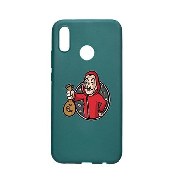 Husa Samsung Galaxy A30s, La casa de papel, rezistenta la uzura, anti-alunecare, din silicon Premium, ForestGreen, FG700 Husa Samsung Galaxy A30s, La casa de papel, rezistenta la uzura, anti-alunecare, din silicon Premium, ForestGreen, FG700