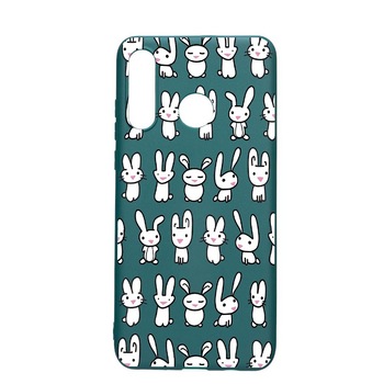 Husa Huawei P30 Lite, Rabbit, rezistenta la uzura, anti-alunecare, din silicon Premium, ForestGreen, FG691 Husa Huawei P30 Lite, Rabbit, rezistenta la uzura, anti-alunecare, din silicon Premium, ForestGreen, FG691