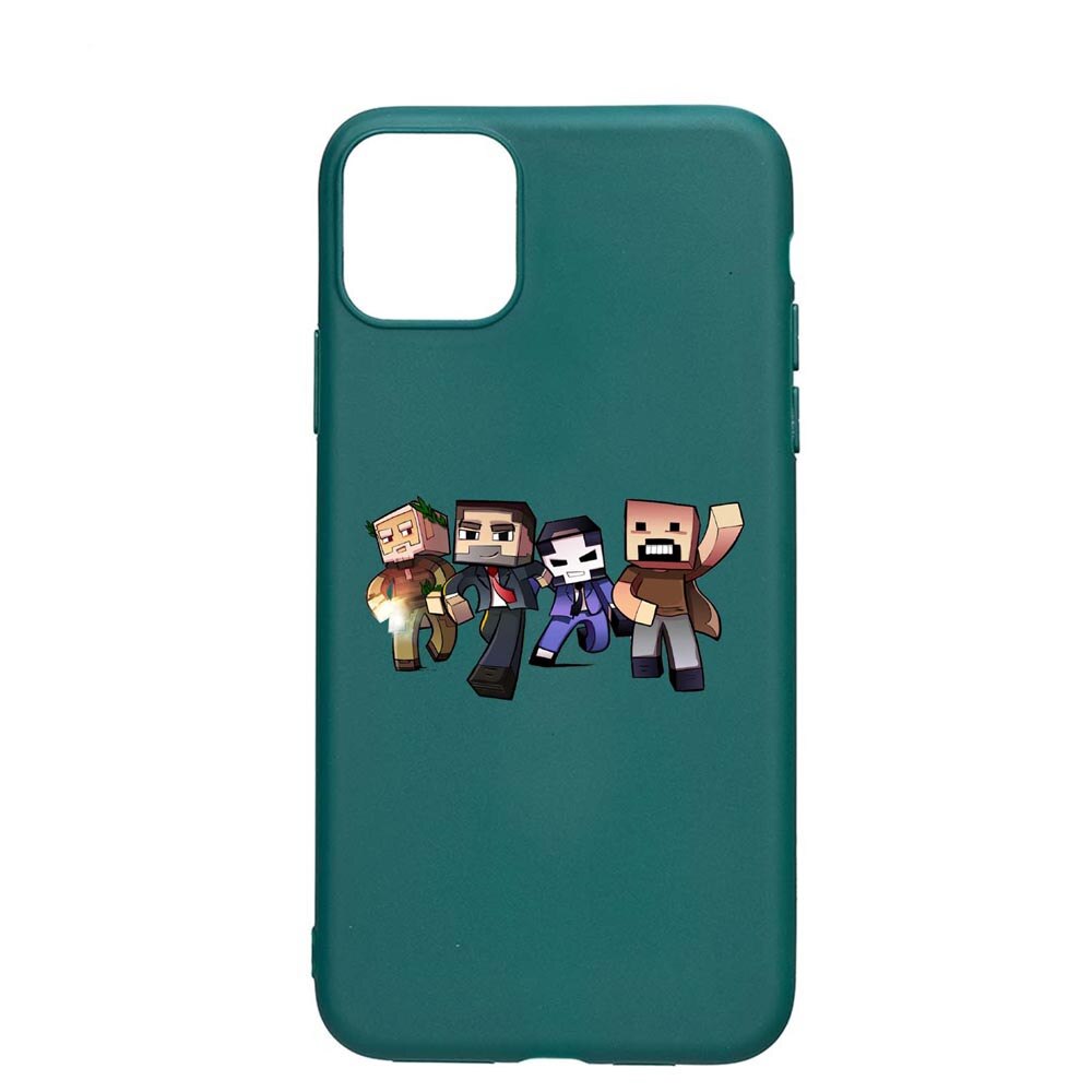 Husa Samsung Galaxy Note 10 Lite / Galaxy A81, Minecraft, rezistenta la uzura, anti-alunecare, din silicon Premium, ForestGreen, FG727