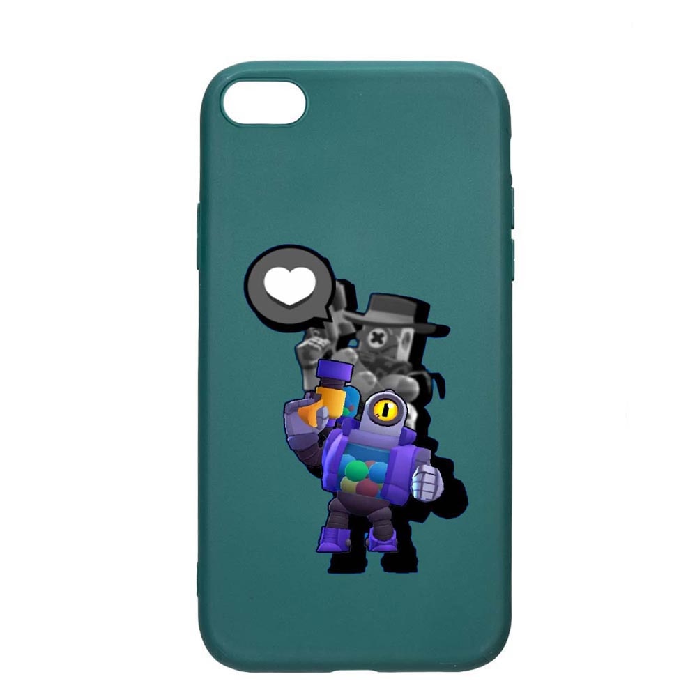 Husa Apple Iphone 6s 6 Brawl Stars Ricochet Rezistenta La Uzura Anti Alunecare Din Silicon Premium Forestgreen Fg650 Emag Ro - image ricochet brawl stars en gros