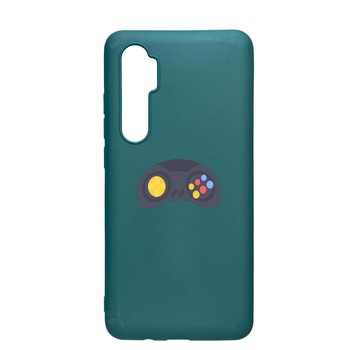 Husa Xiaomi Mi Note 10 Lite, Gamer - Xbox, rezistenta la uzura, anti-alunecare, din silicon Premium, ForestGreen, FG672 Husa Xiaomi Mi Note 10 Lite, Gamer - Xbox, rezistenta la uzura, anti-alunecare, din silicon Premium, ForestGreen, FG672