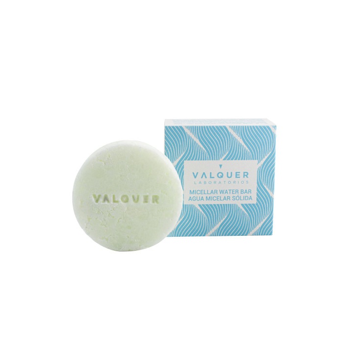 Szilárd micellás víz, Valquer Laboratorios, Tisztítás, Minden bőrtípus, 50 g