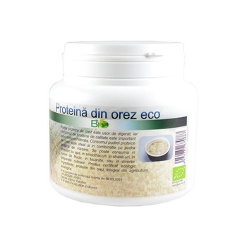Proteina din Orez Bio 200 grame Deco Italia Proteina din Orez Bio 200 grame Deco Italia