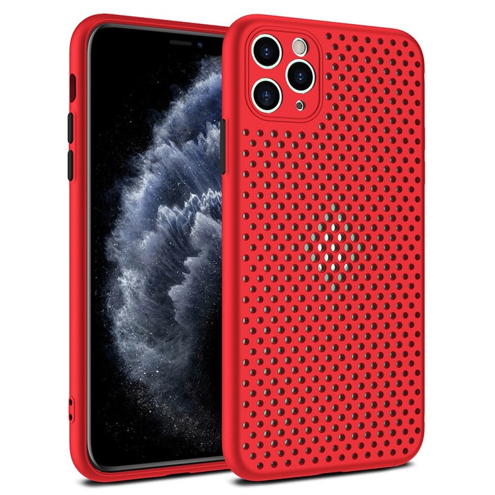 Husa Huawei P40 TPU Breath Red