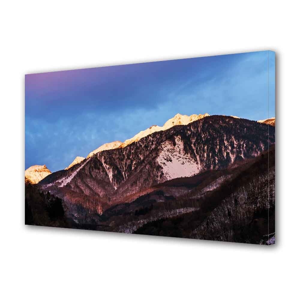 Tablou Canvas Munti maro, 20 x 30 cm