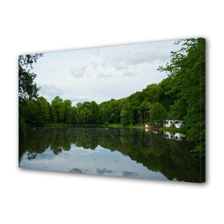 Tablou Canvas Liniste pe lac, 20 x 30 cm
